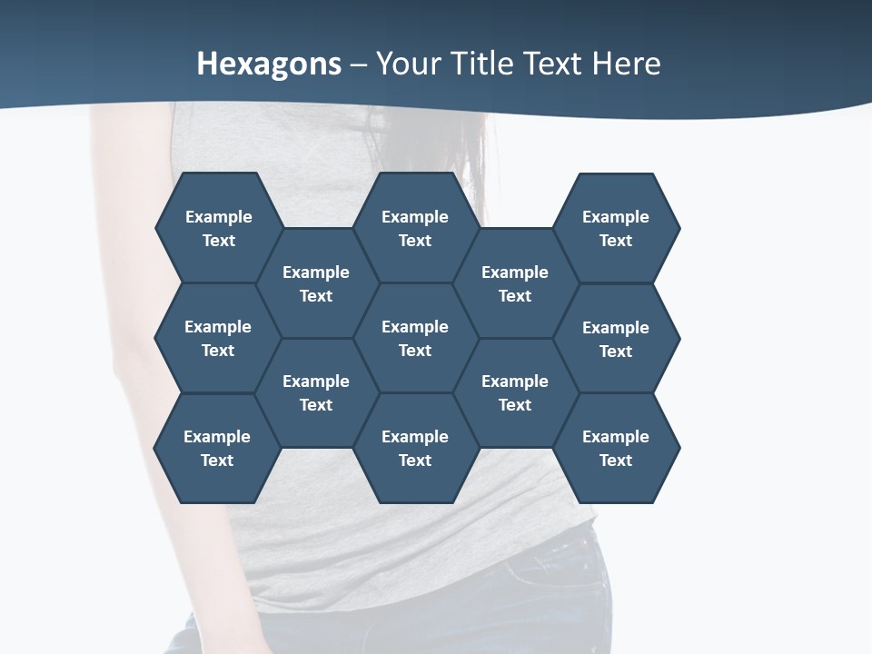 Adult Girl Skin PowerPoint Template