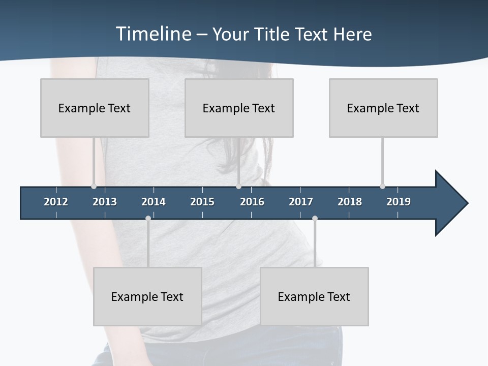Adult Girl Skin PowerPoint Template