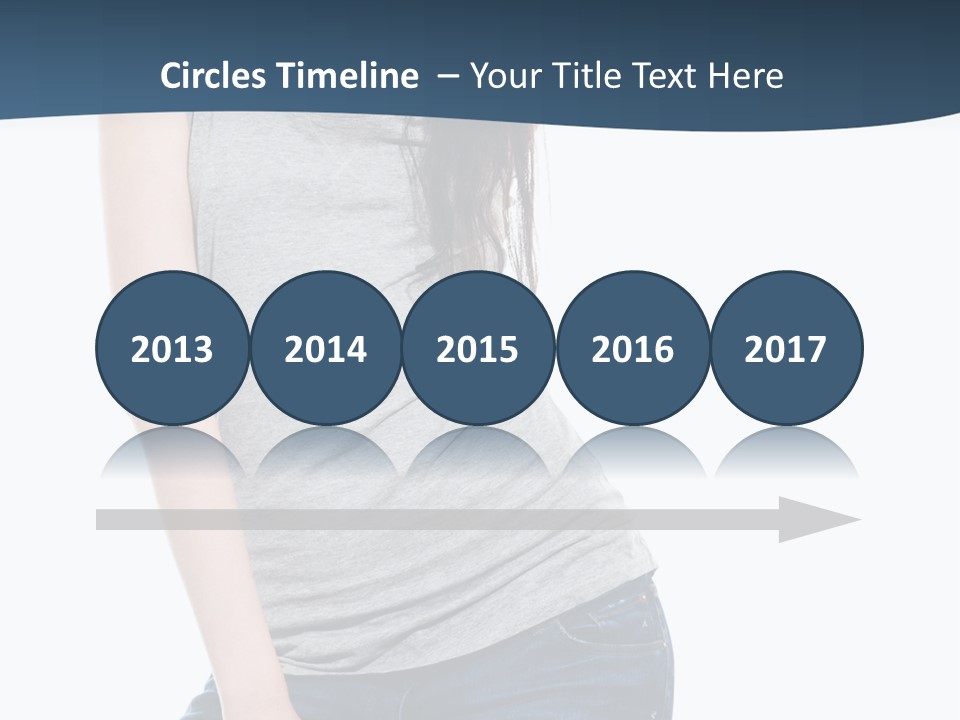 Adult Girl Skin PowerPoint Template