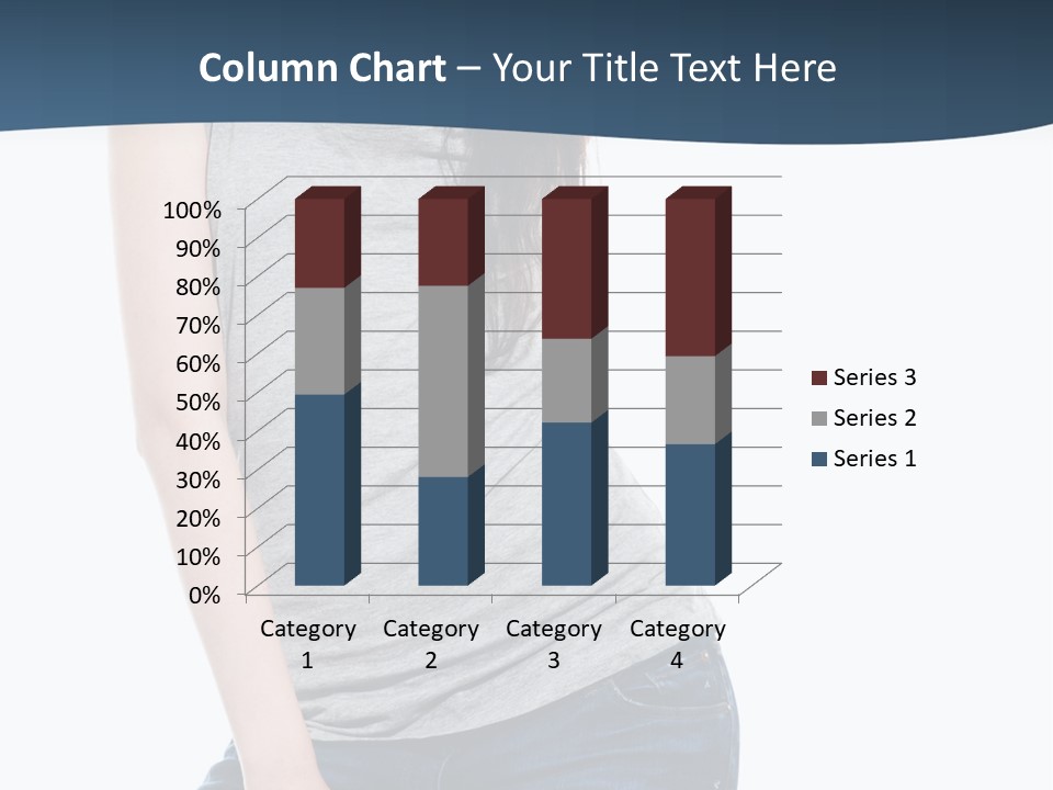 Adult Girl Skin PowerPoint Template