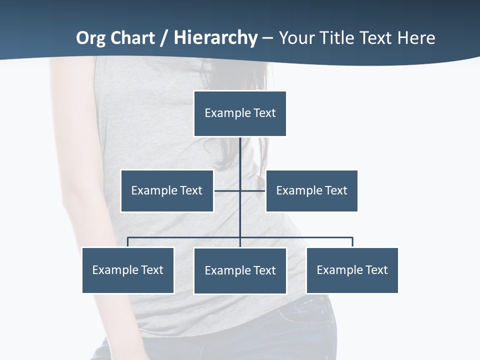 Adult Girl Skin PowerPoint Template