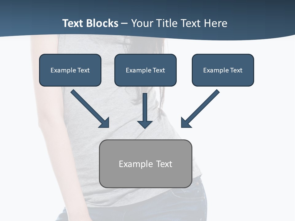 Adult Girl Skin PowerPoint Template