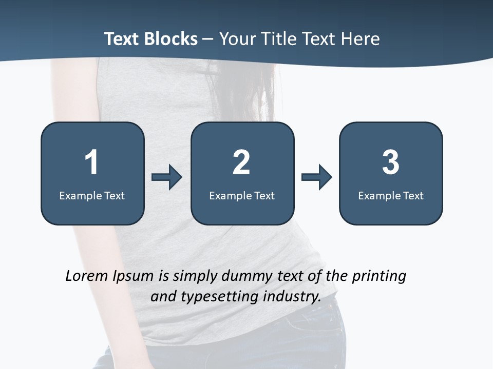 Adult Girl Skin PowerPoint Template