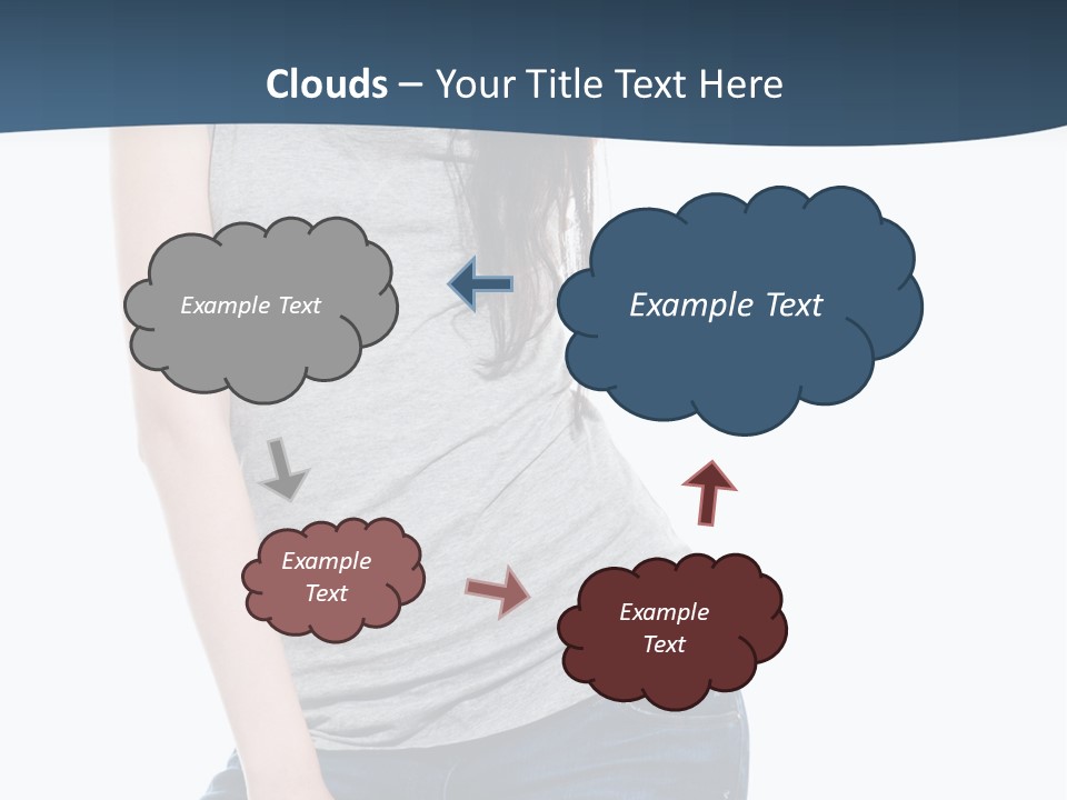 Adult Girl Skin PowerPoint Template