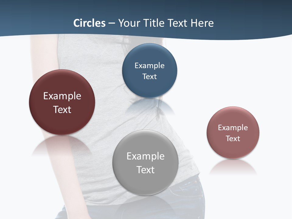 Adult Girl Skin PowerPoint Template