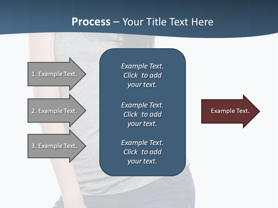 Adult Girl Skin PowerPoint Template