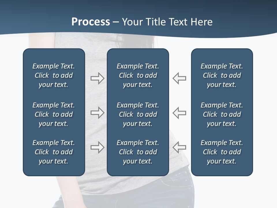 Adult Girl Skin PowerPoint Template
