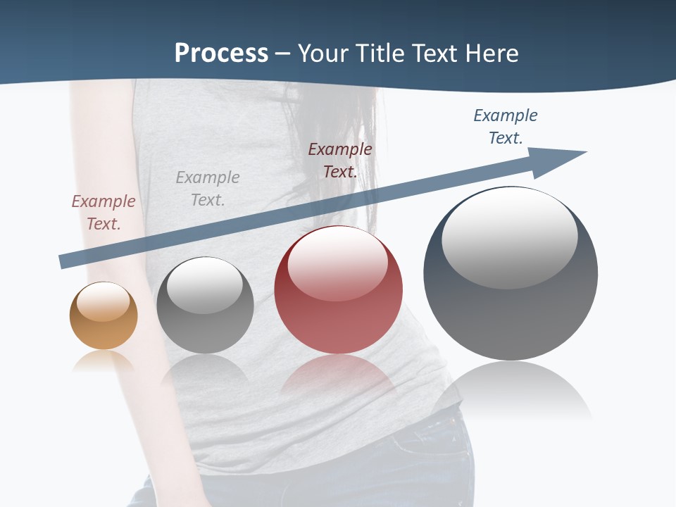 Adult Girl Skin PowerPoint Template