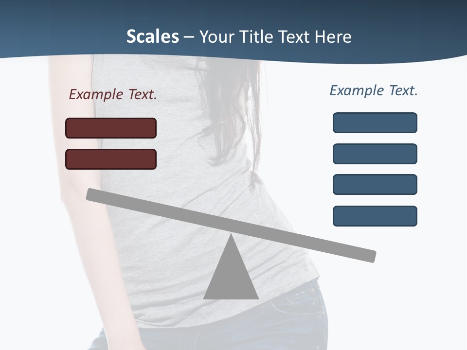 Adult Girl Skin PowerPoint Template