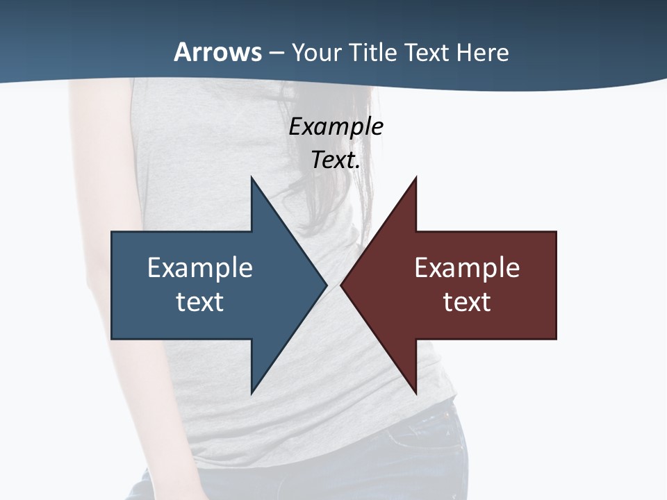 Adult Girl Skin PowerPoint Template