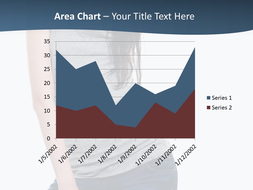 Adult Girl Skin PowerPoint Template