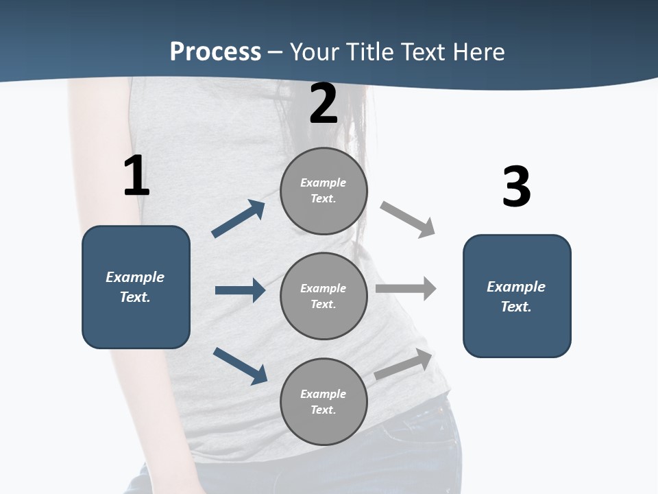 Adult Girl Skin PowerPoint Template