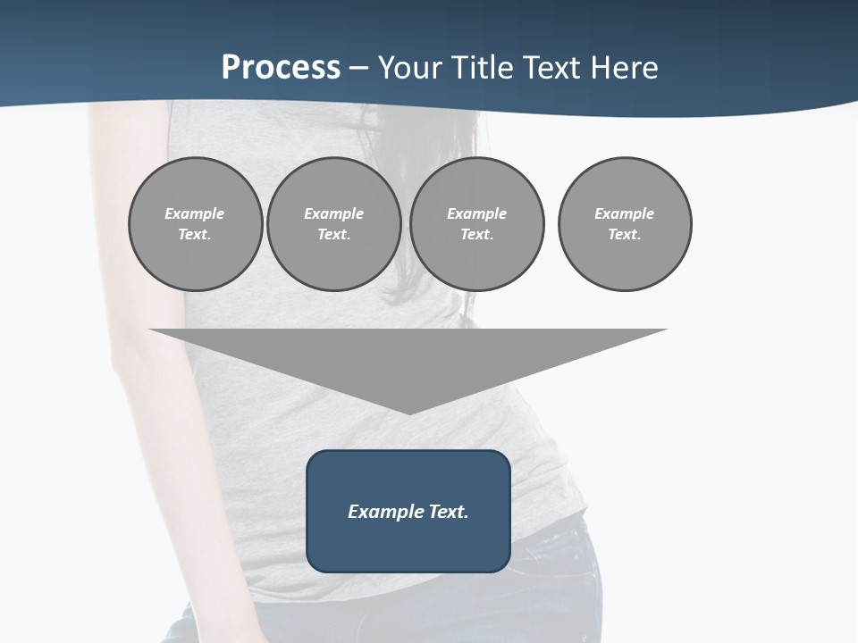 Adult Girl Skin PowerPoint Template