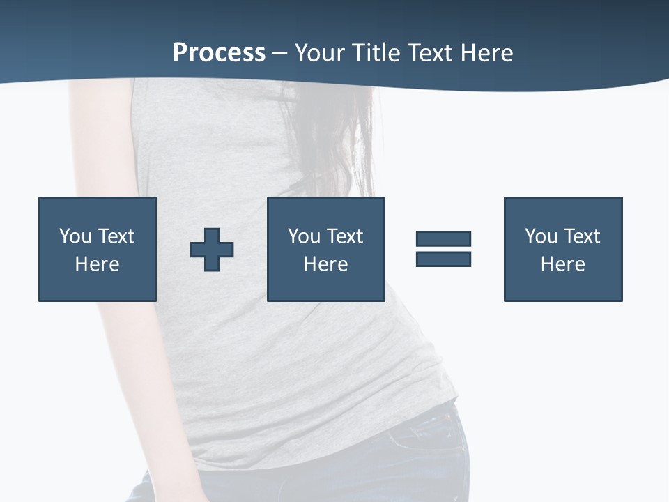 Adult Girl Skin PowerPoint Template