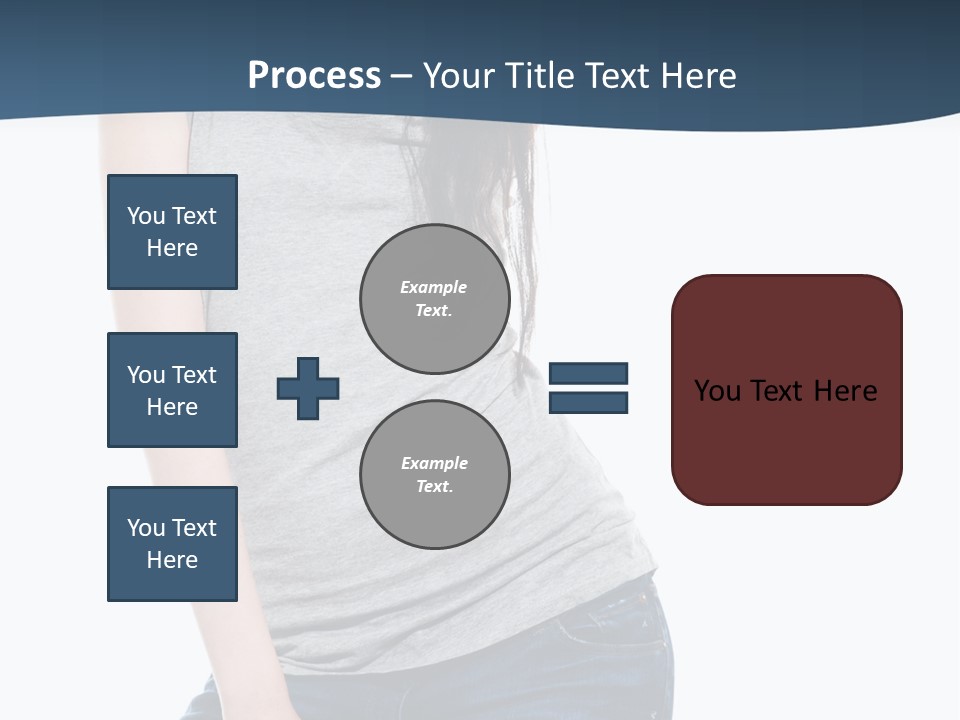 Adult Girl Skin PowerPoint Template