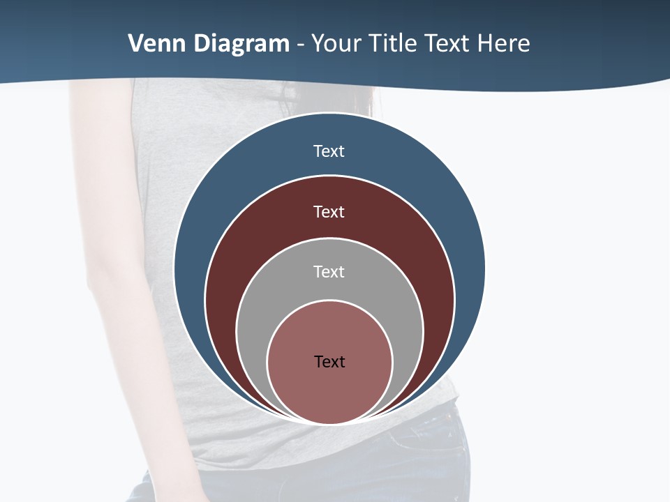 Adult Girl Skin PowerPoint Template
