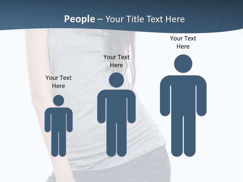 Adult Girl Skin PowerPoint Template