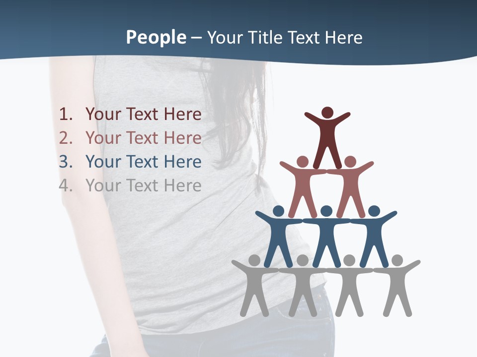 Adult Girl Skin PowerPoint Template