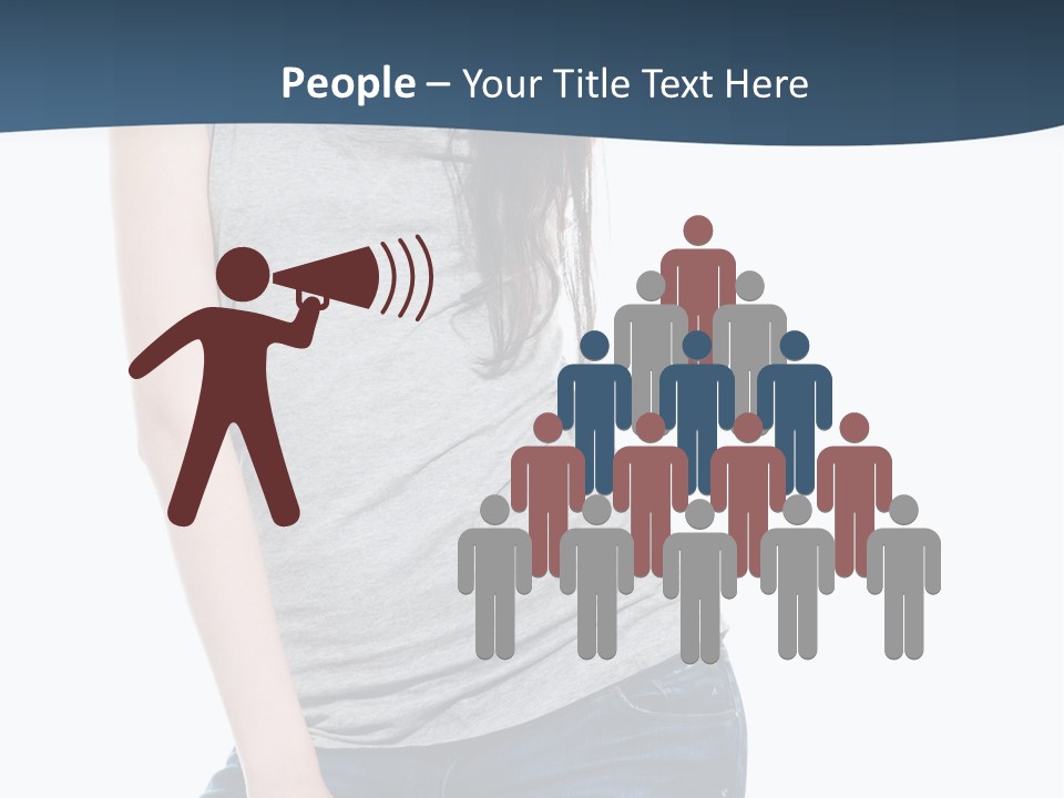 Adult Girl Skin PowerPoint Template