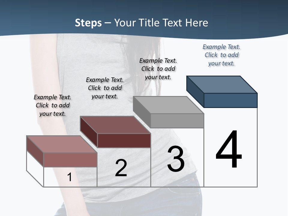 Adult Girl Skin PowerPoint Template