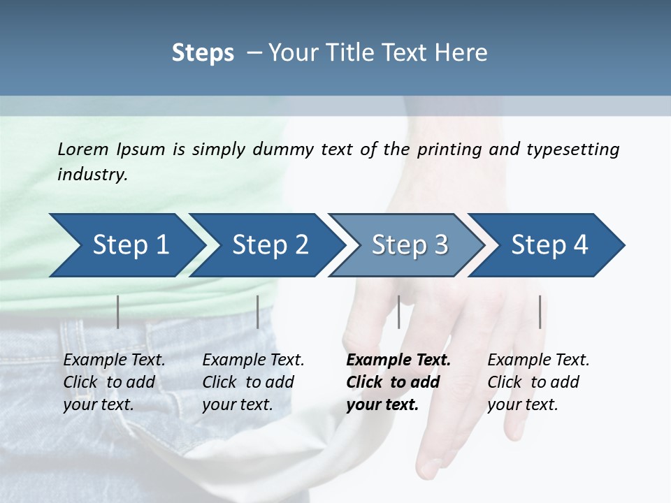 Person Needy Poor PowerPoint Template