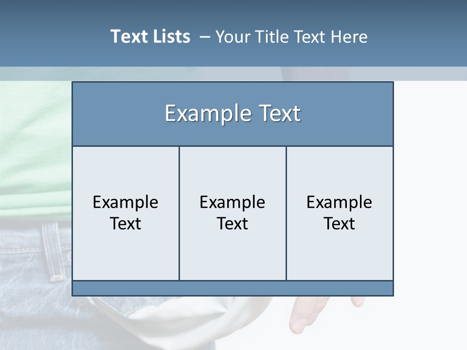 Person Needy Poor PowerPoint Template