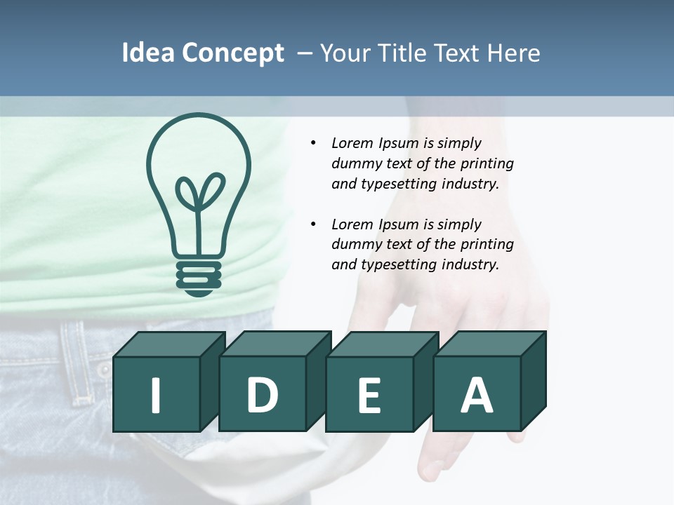 Person Needy Poor PowerPoint Template