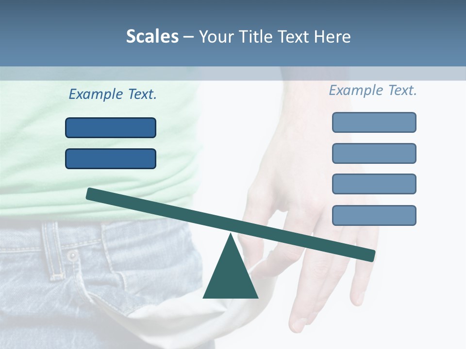 Person Needy Poor PowerPoint Template