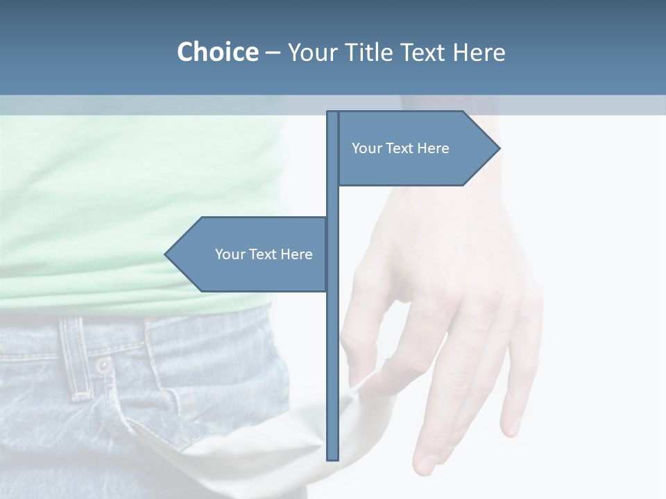 Person Needy Poor PowerPoint Template