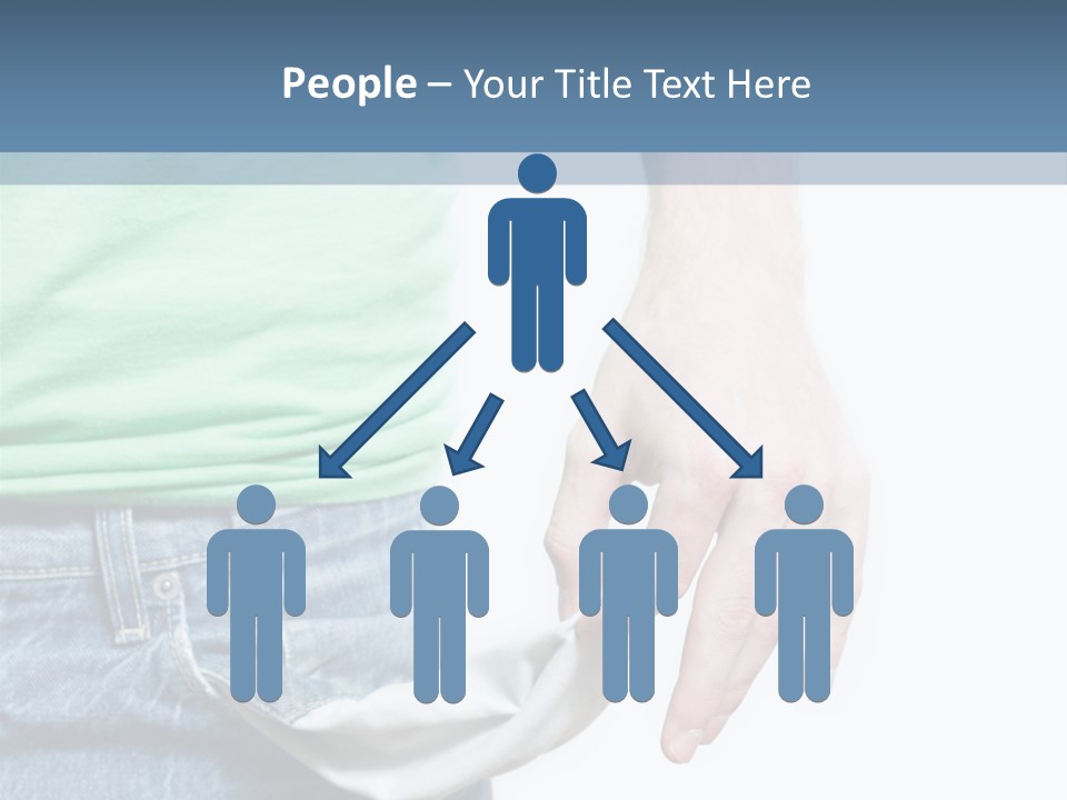 Person Needy Poor PowerPoint Template