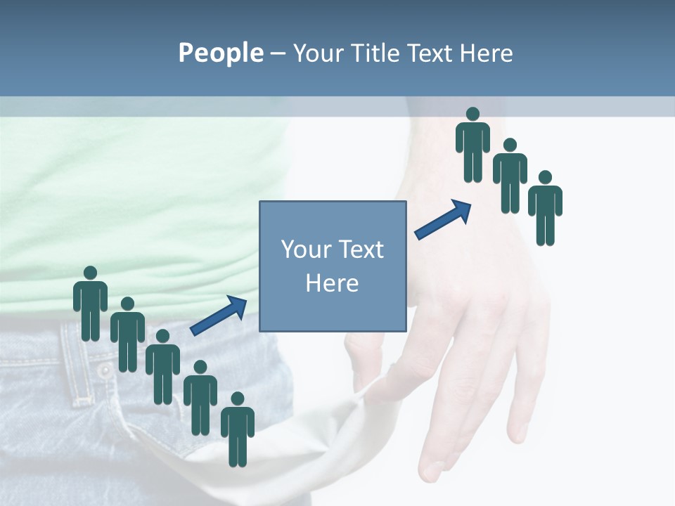 Person Needy Poor PowerPoint Template