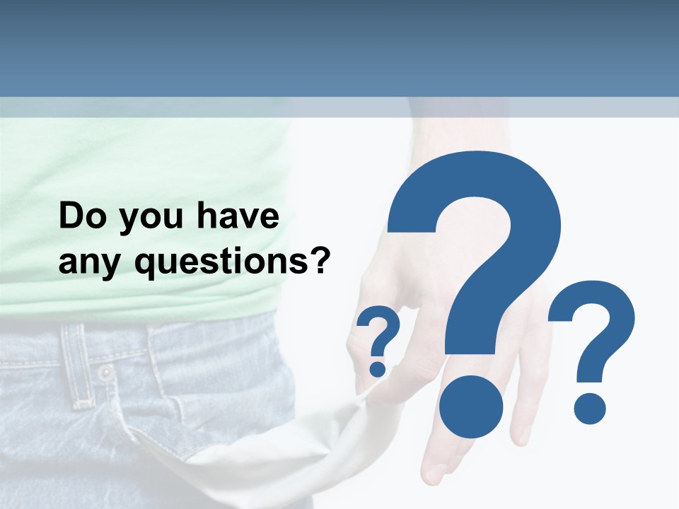 Person Needy Poor PowerPoint Template