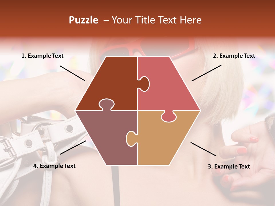 White Fashion Serene PowerPoint Template