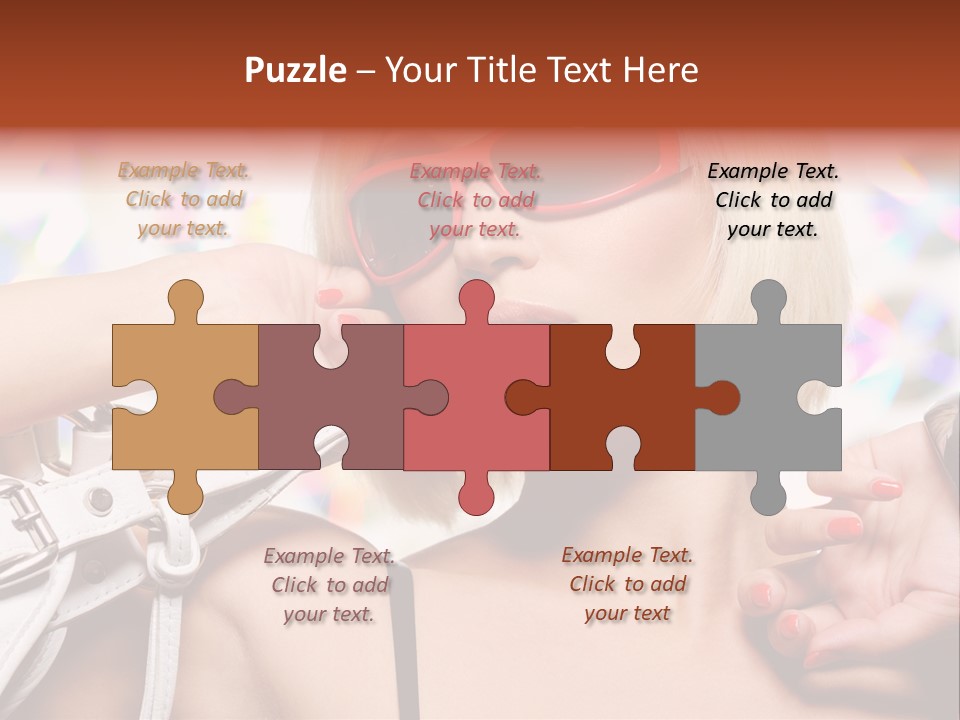 White Fashion Serene PowerPoint Template