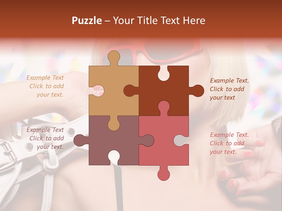 White Fashion Serene PowerPoint Template