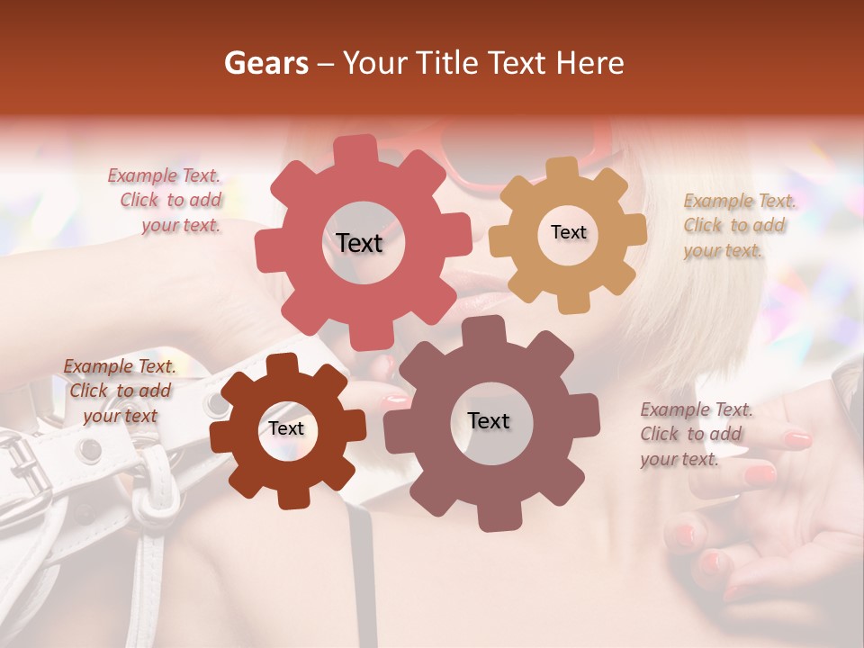 White Fashion Serene PowerPoint Template