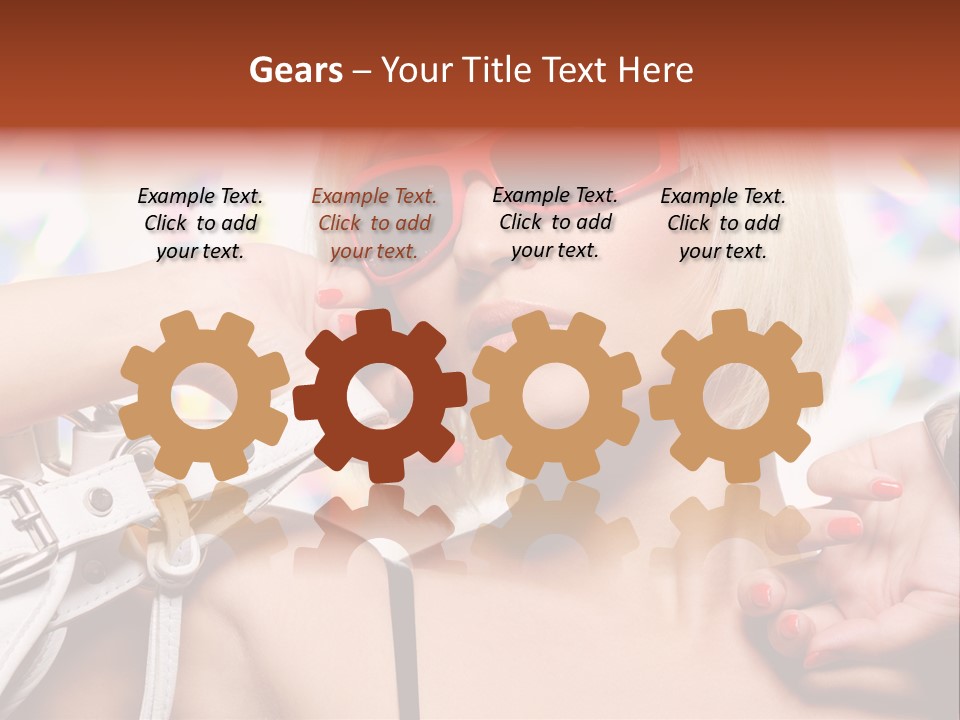 White Fashion Serene PowerPoint Template