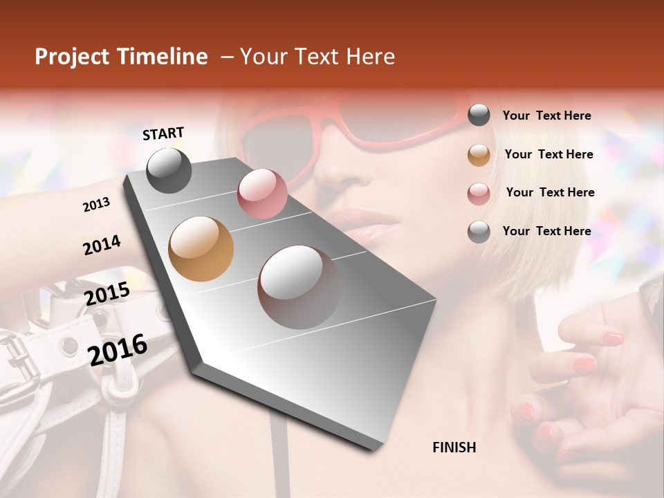 White Fashion Serene PowerPoint Template