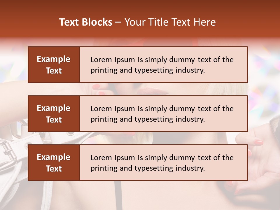 White Fashion Serene PowerPoint Template