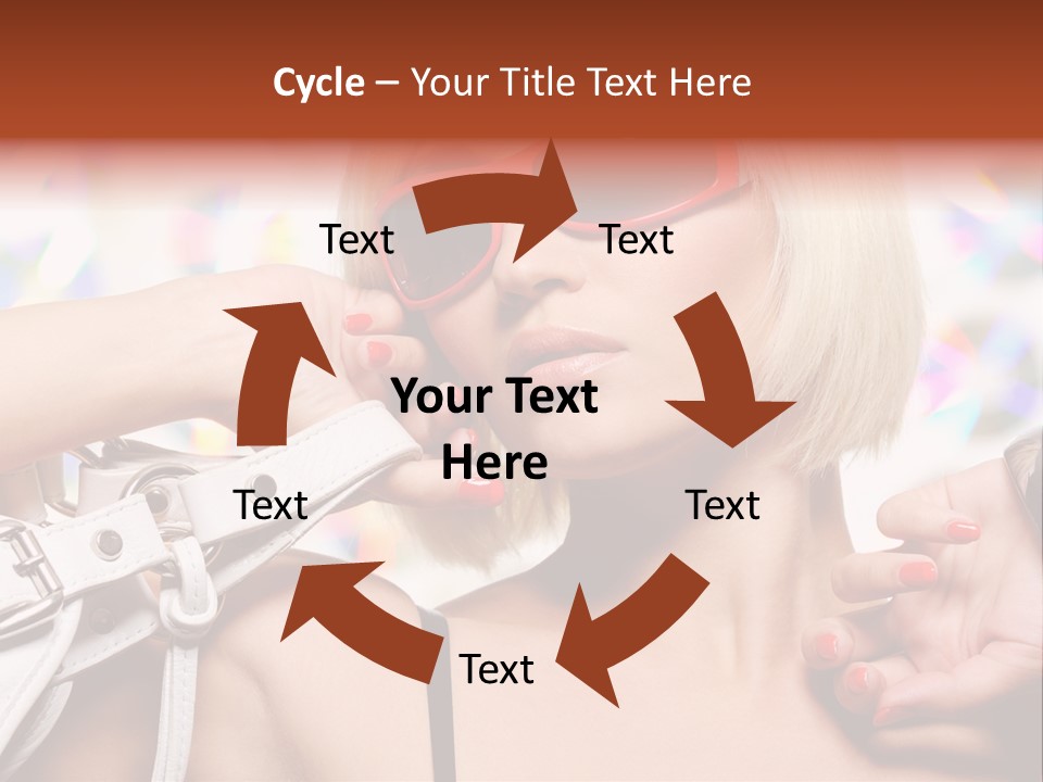 White Fashion Serene PowerPoint Template