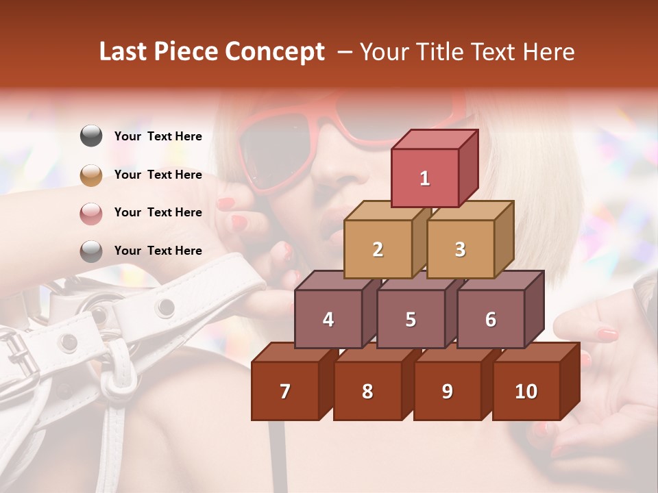 White Fashion Serene PowerPoint Template