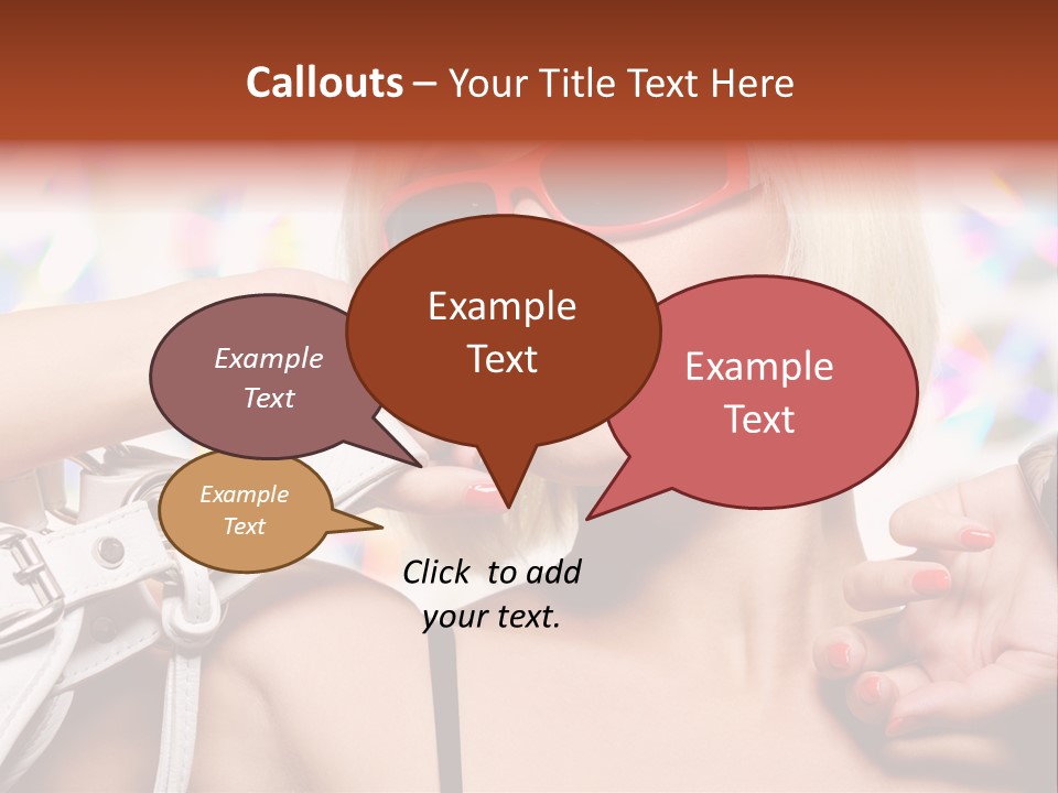 White Fashion Serene PowerPoint Template