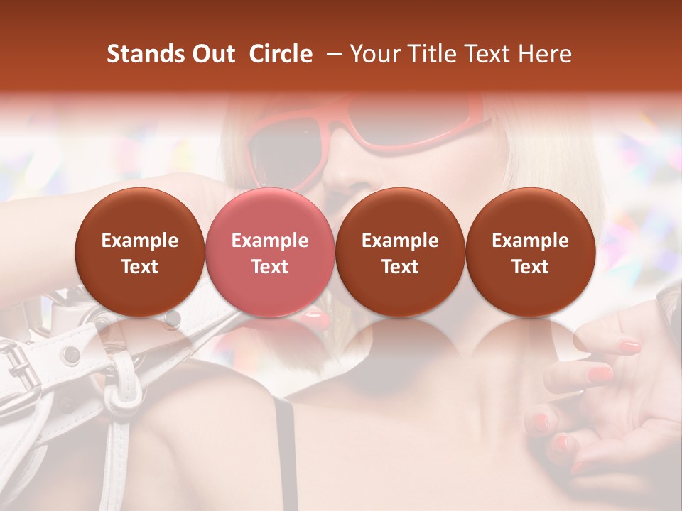 White Fashion Serene PowerPoint Template