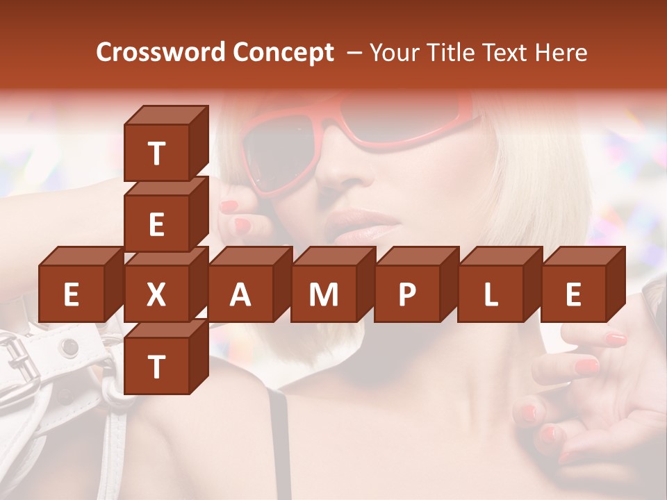 White Fashion Serene PowerPoint Template