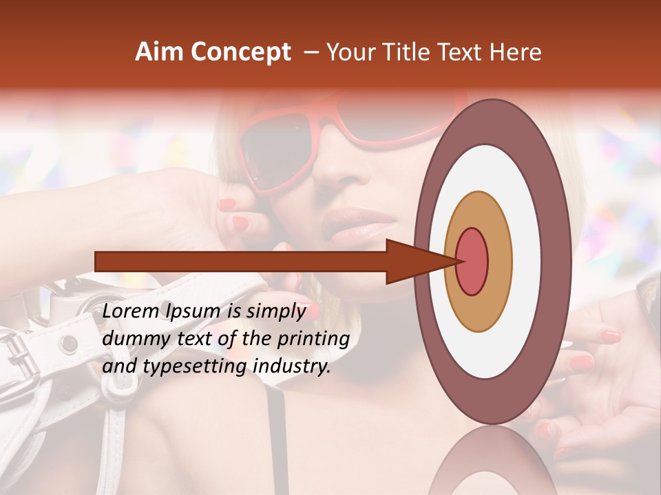 White Fashion Serene PowerPoint Template