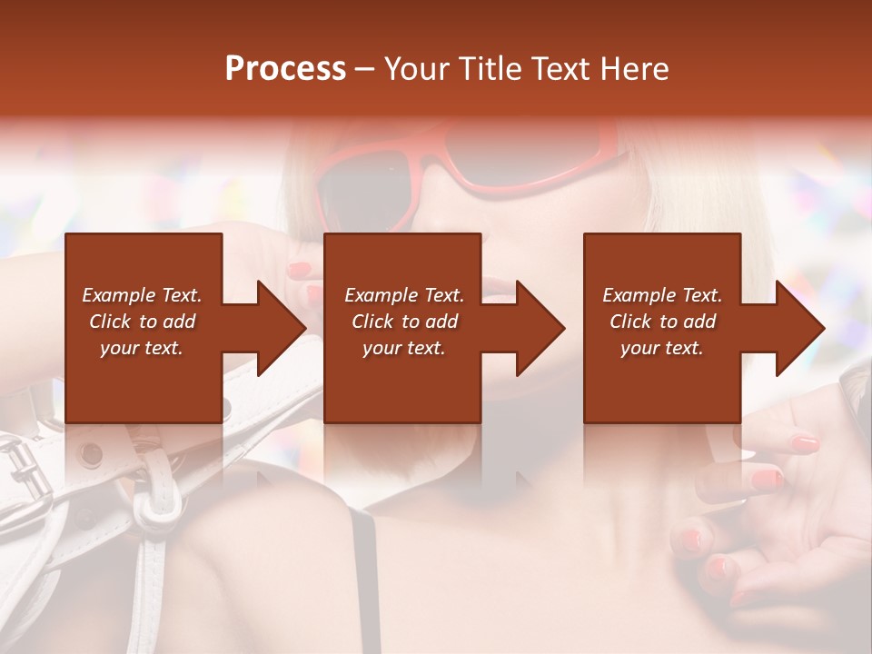 White Fashion Serene PowerPoint Template