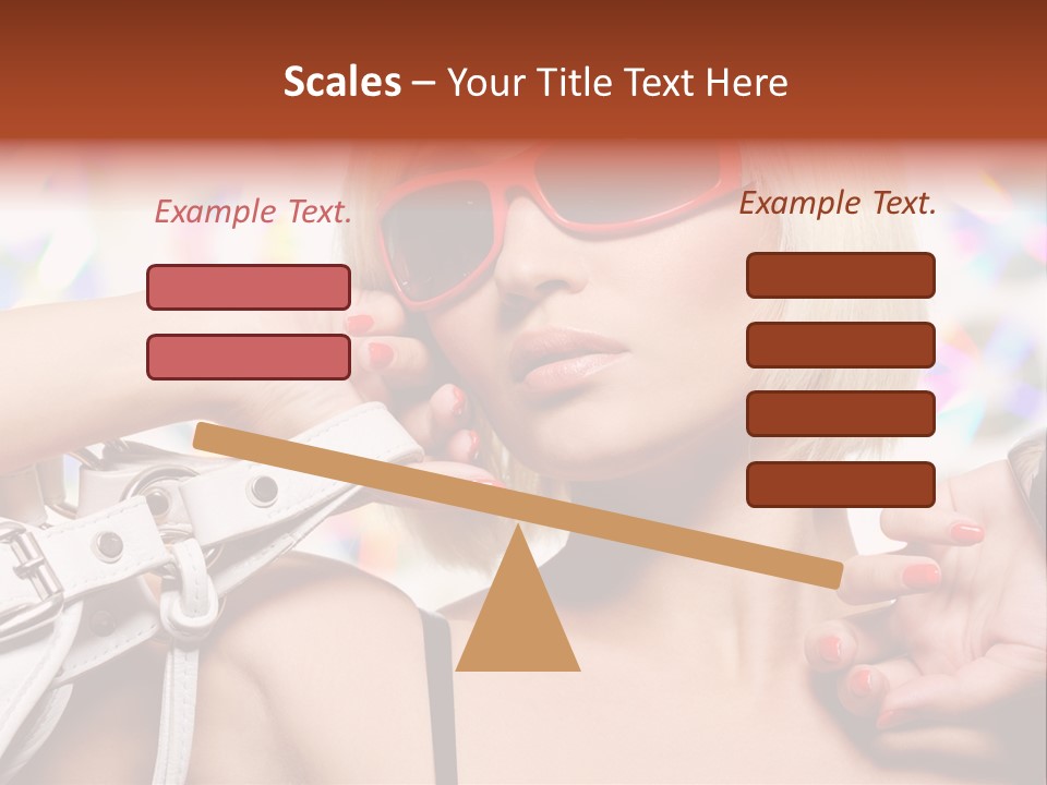 White Fashion Serene PowerPoint Template