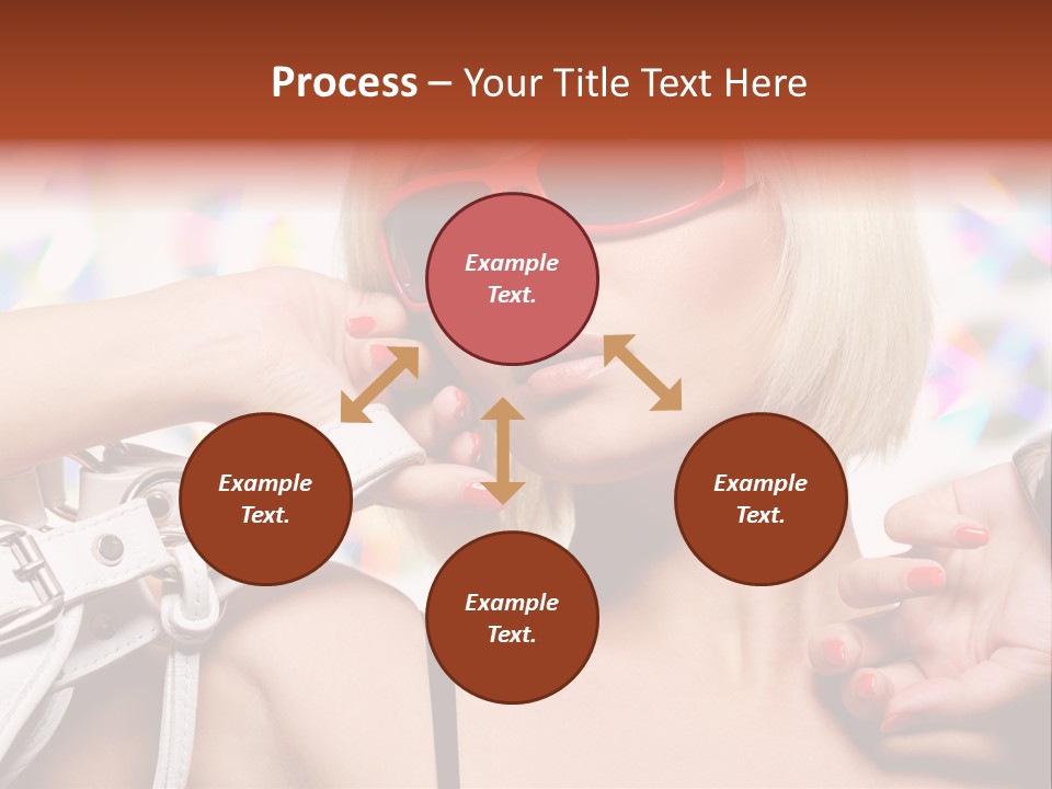 White Fashion Serene PowerPoint Template