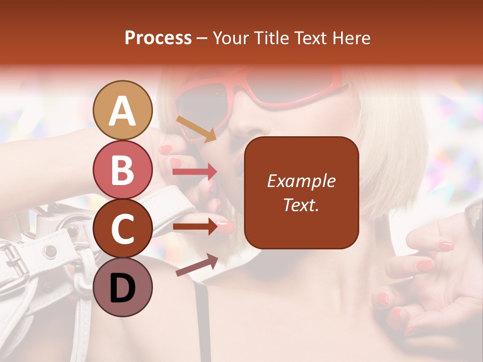 White Fashion Serene PowerPoint Template