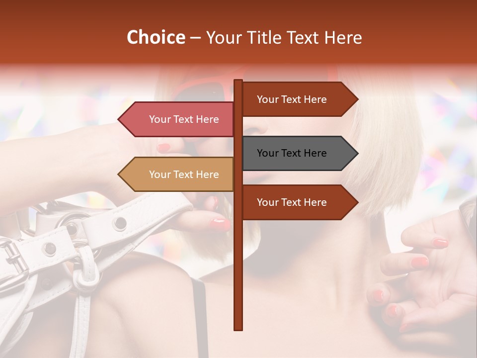 White Fashion Serene PowerPoint Template